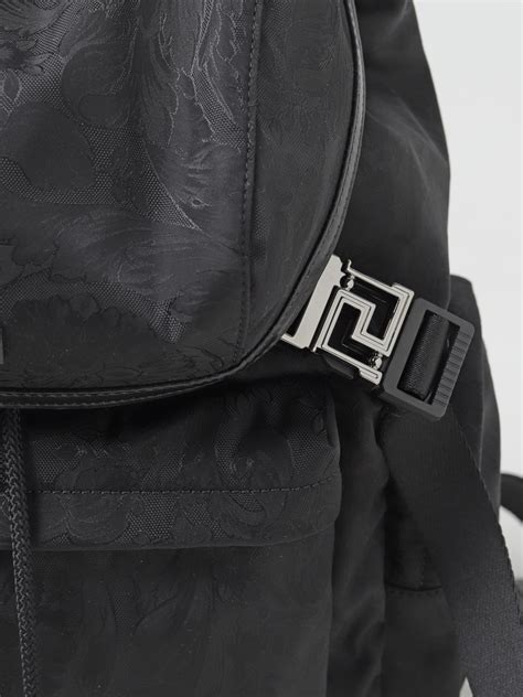 versace mens shoulder bag|versace backpack men's.